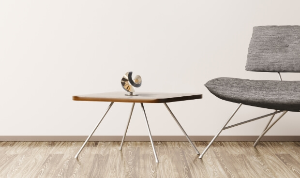 Aqua One Polished, Dark Patina, Small